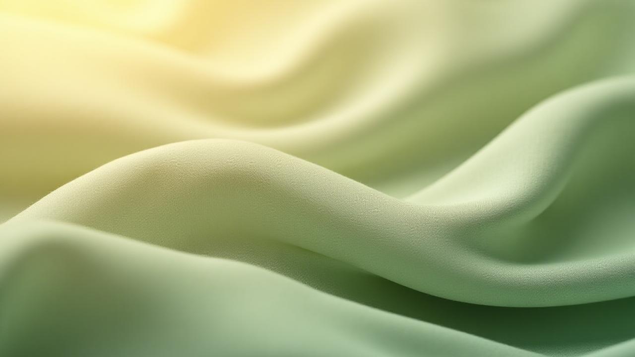 Macro shot of sustainable silk fabric texture